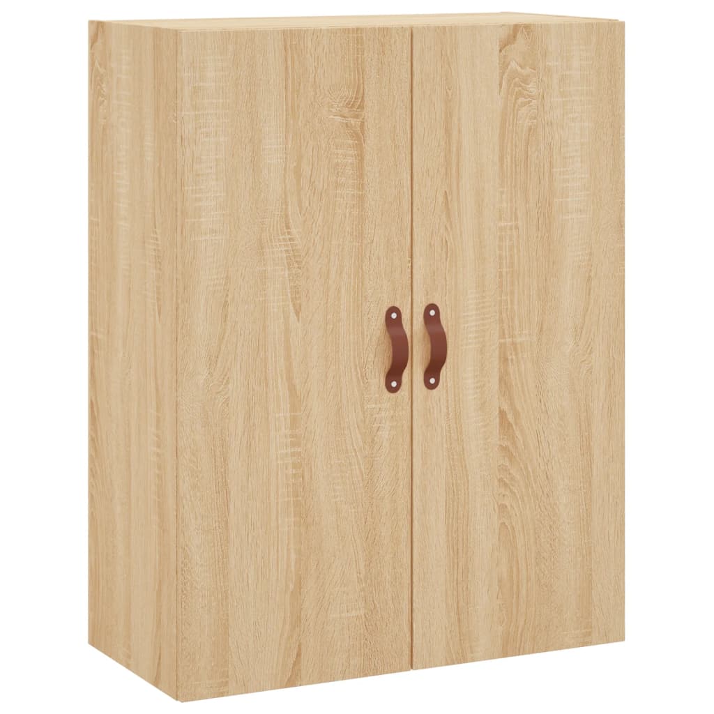 Armários de parede 2 pcs 69,5x34x90 cm carvalho sonoma
