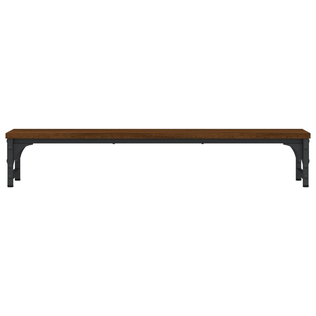 Suporte monitor 85x23x15,5 cm deriv. madeira carvalho castanho