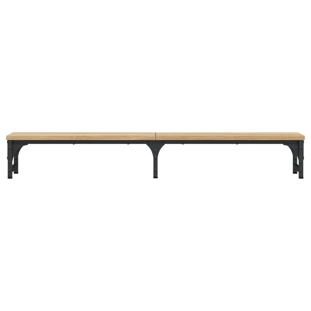 Suporte monitor 105x23x15,5cm derivados madeira carvalho sonoma
