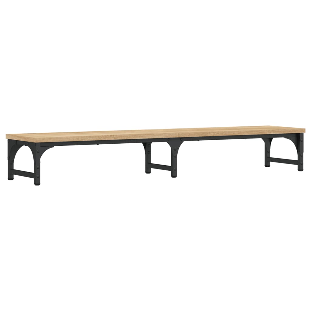 Suporte monitor 105x23x15,5cm derivados madeira carvalho sonoma
