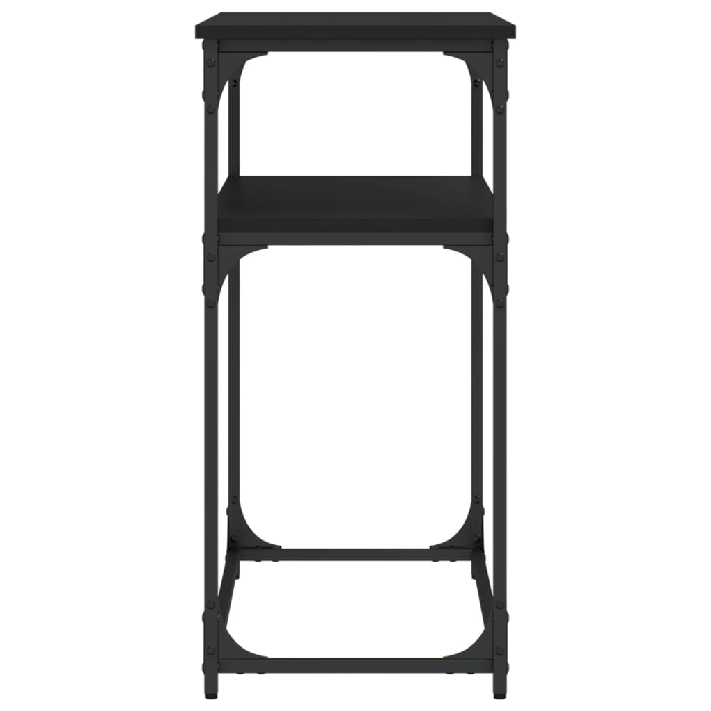 Mesa consola 100x35,5x75 cm derivados de madeira preto