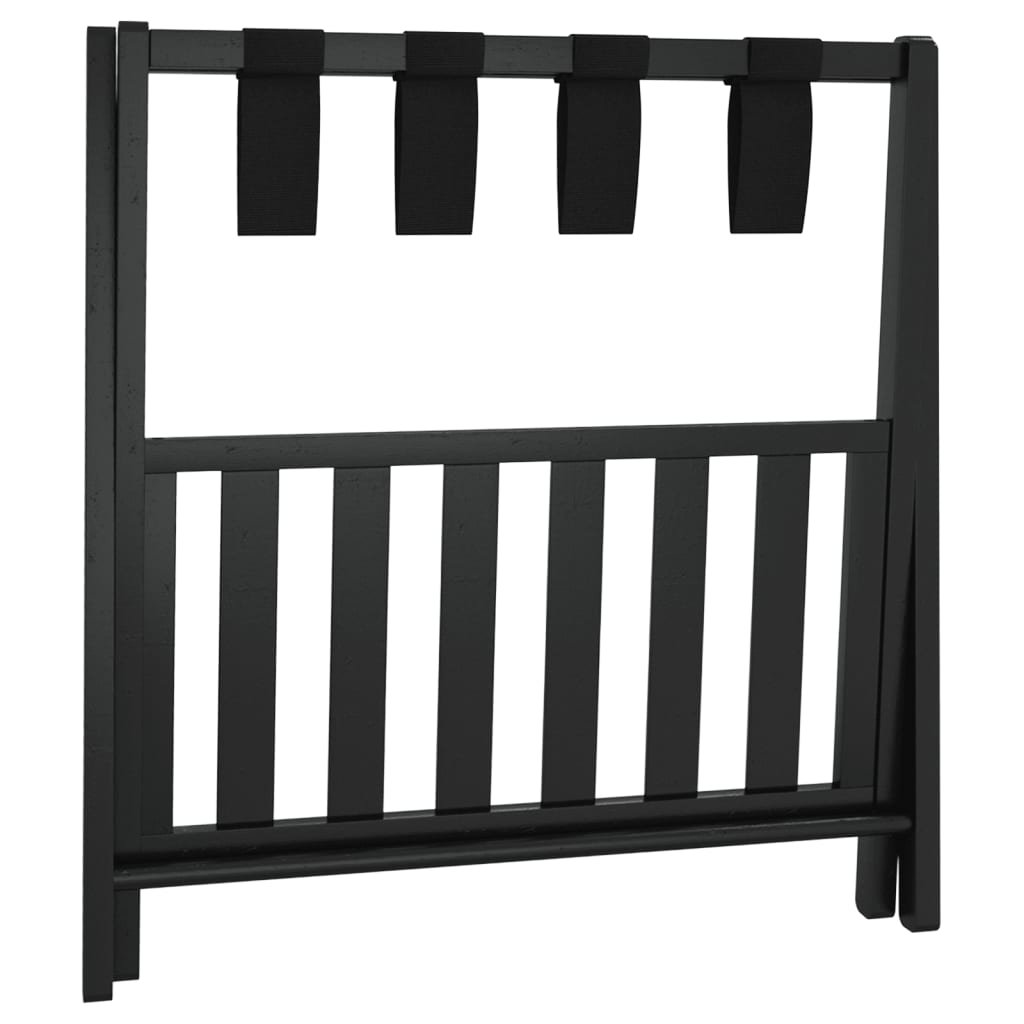 Suporte de bagagem 68x38x58 cm bambu preto