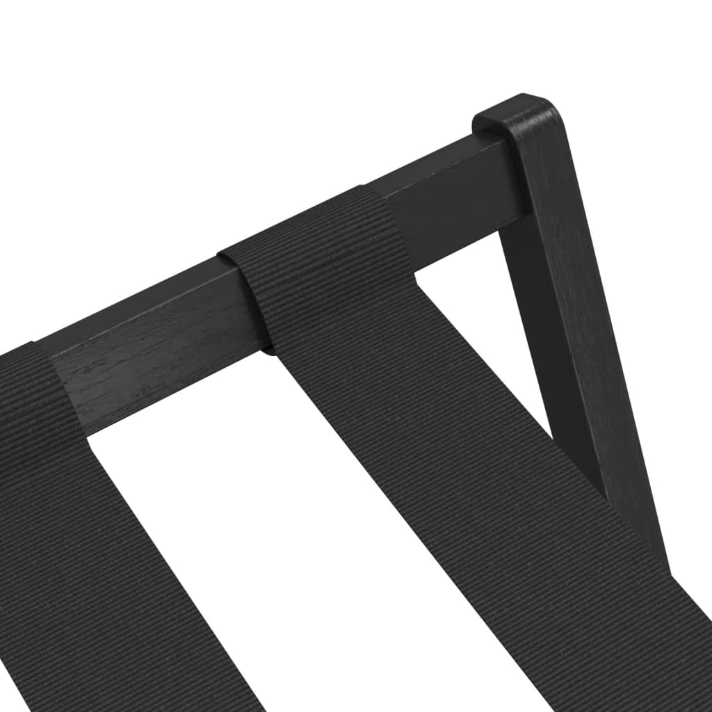 Suporte de bagagem 68x38x58 cm bambu preto