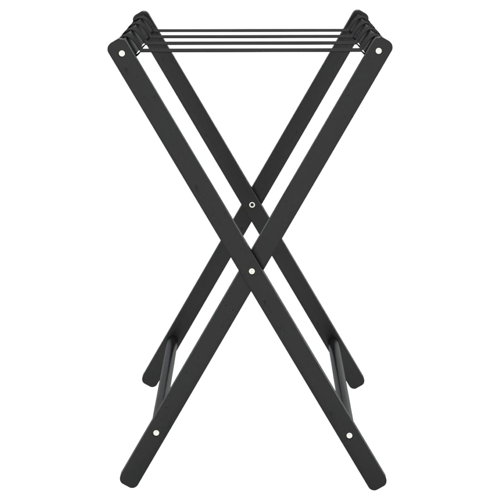Suporte de bagagem 68,5x38x58 cm bambu preto