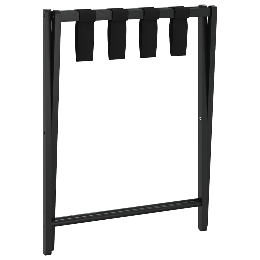 Suporte de bagagem 68,5x38x58 cm bambu preto
