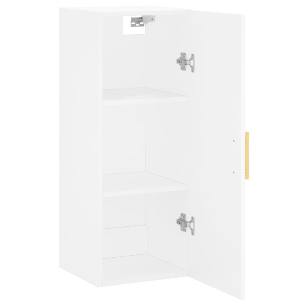 Armário de parede 34,5x34x90 cm branco
