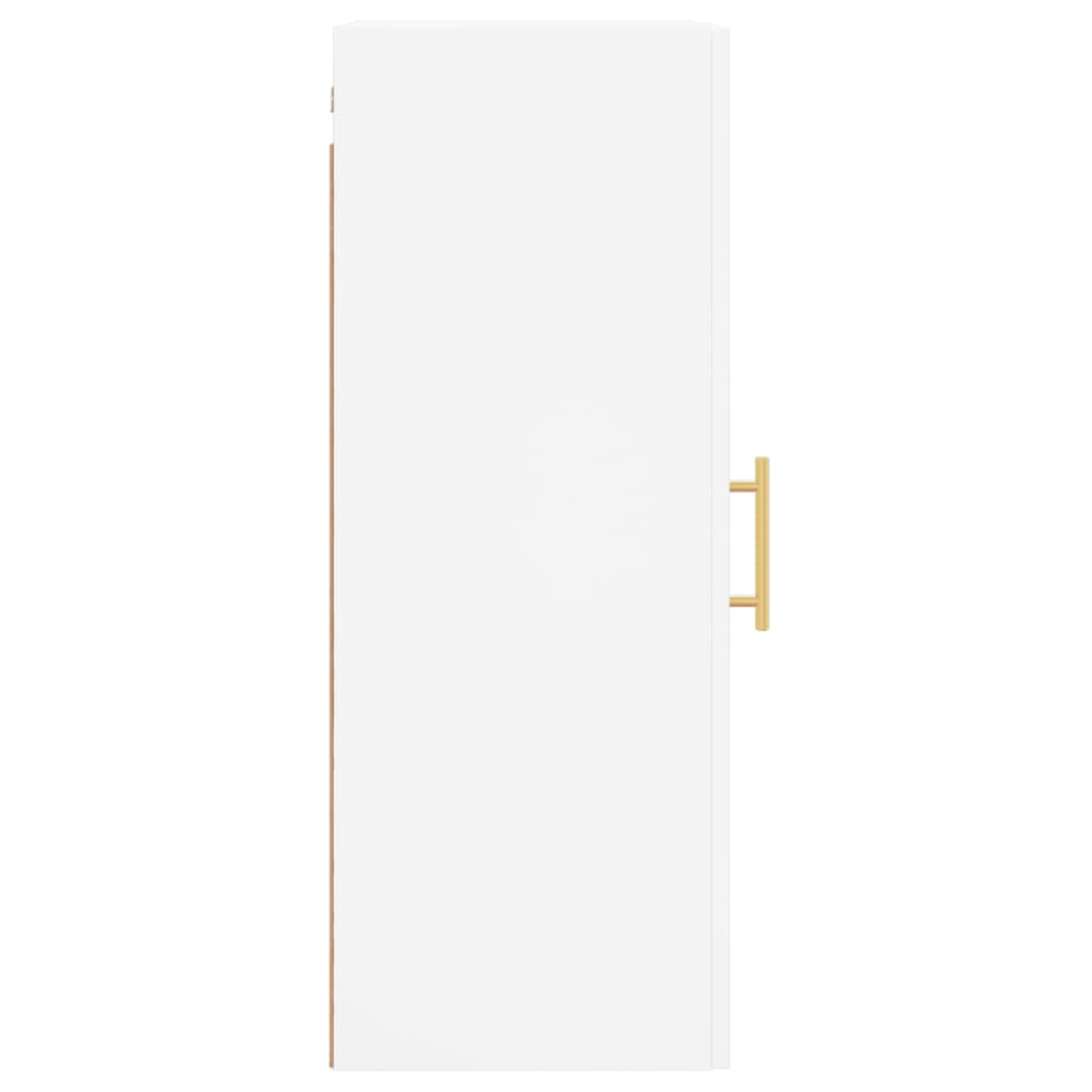 Armário de parede 34,5x34x90 cm branco