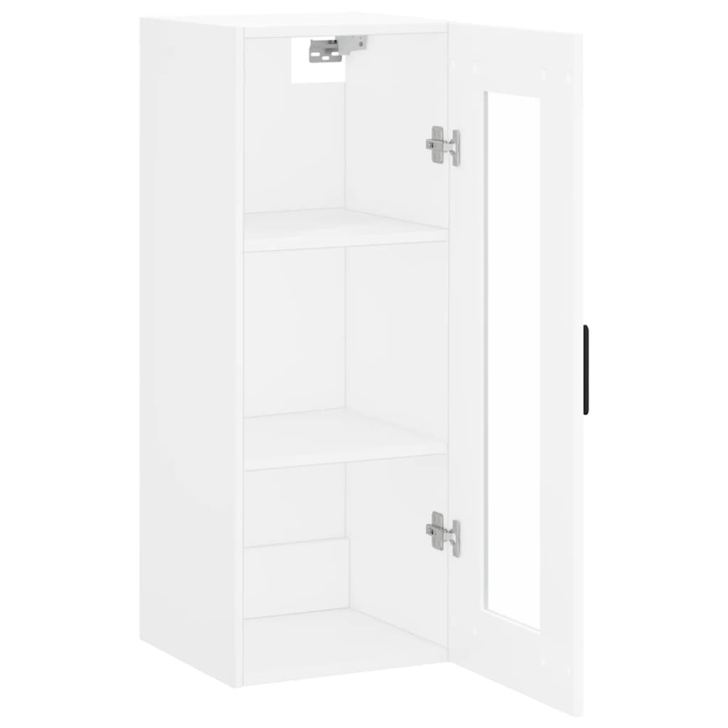 Armário de parede 34,5x34x90 cm branco