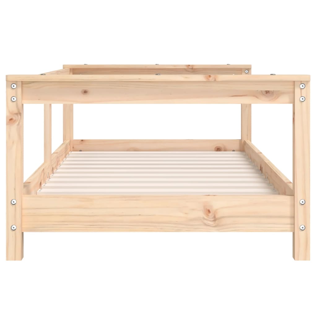 Estrutura de cama infantil 70x140 cm pinho maciço