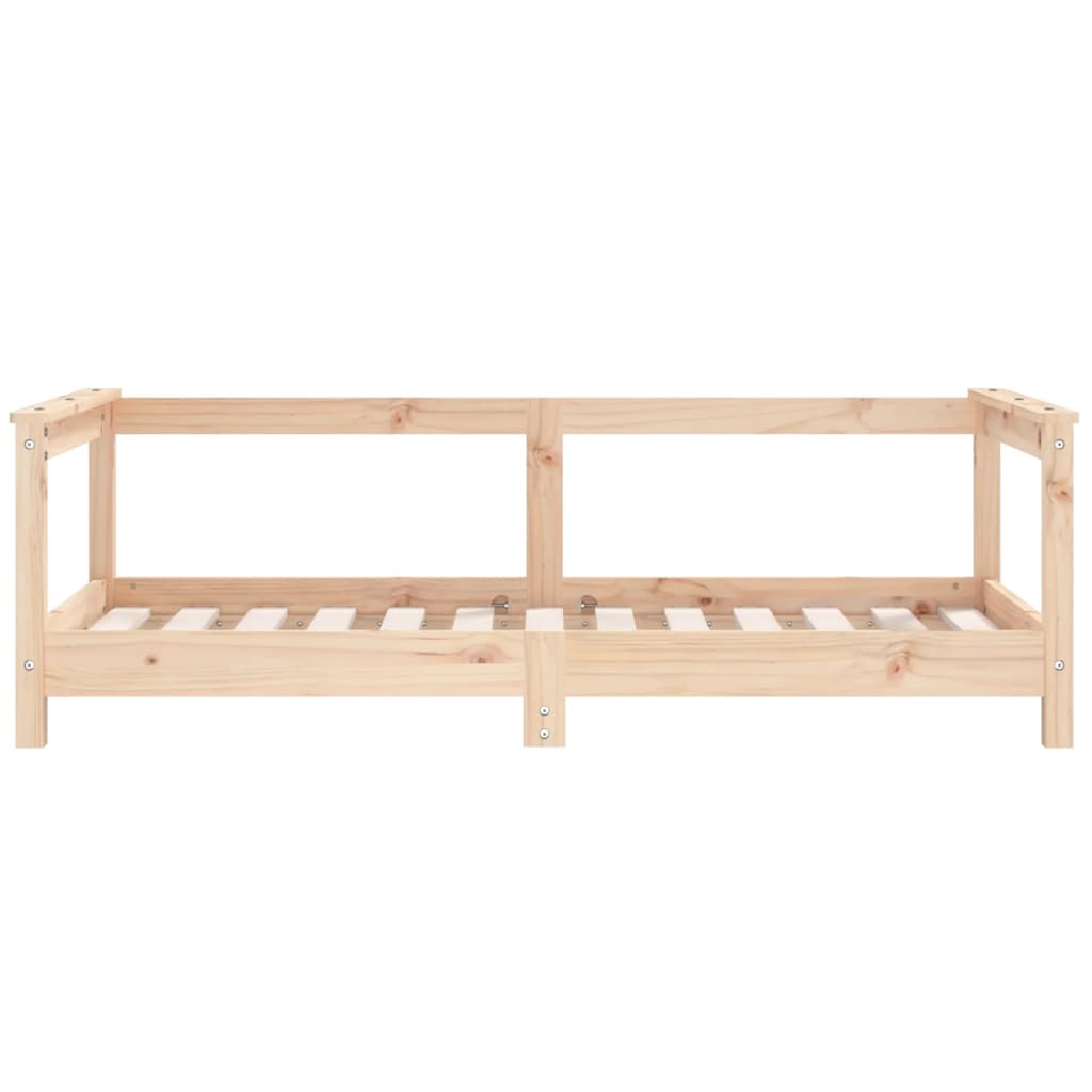 Estrutura de cama infantil 70x140 cm pinho maciço