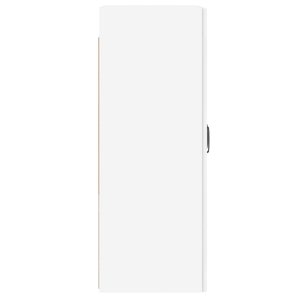 Móveis de parede 2 pcs derivados de madeira branco