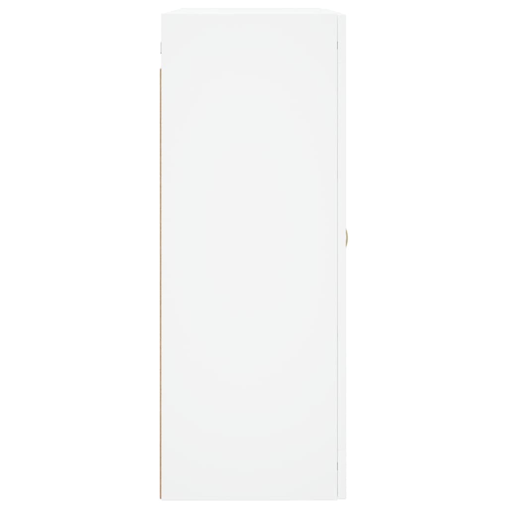 Móveis de parede 2 pcs derivados de madeira branco