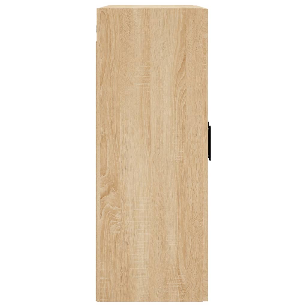 Móveis de parede 2 pcs derivados de madeira carvalho sonoma