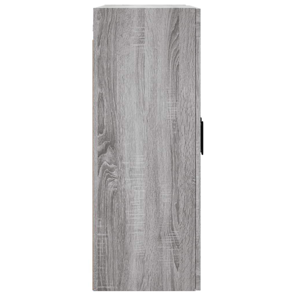 Móveis de parede 2 pcs derivados de madeira cinzento sonoma
