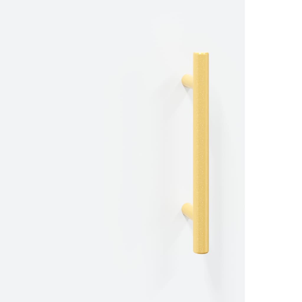 Móveis de parede 2 pcs derivados de madeira branco