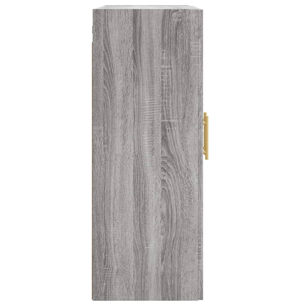 Móveis de parede 2 pcs derivados de madeira cinzento sonoma