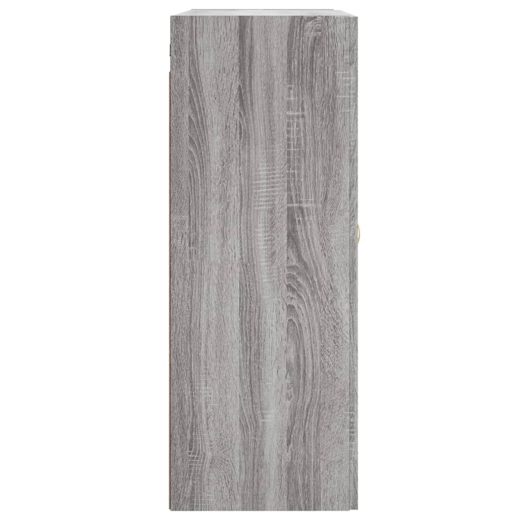 Móveis de parede 2 pcs derivados de madeira cinzento sonoma