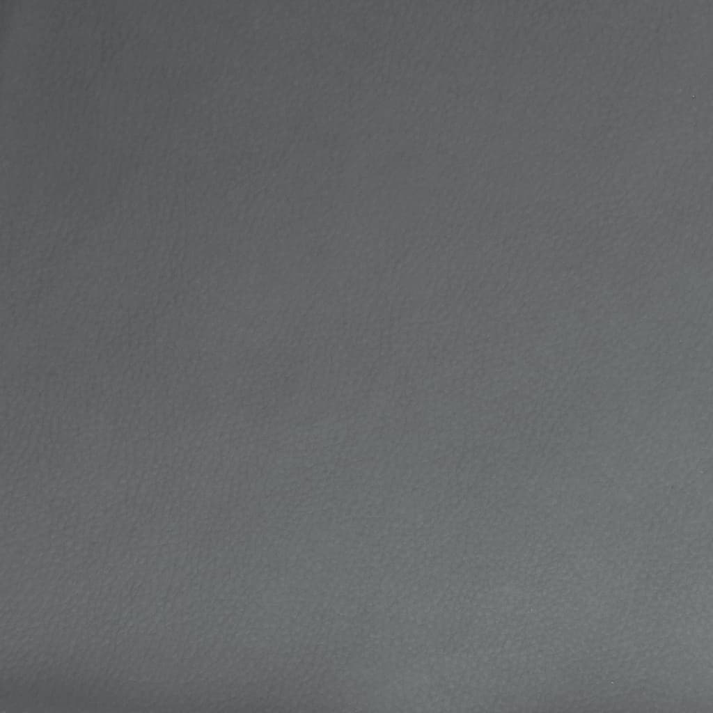 Poltrona reclinável elétrica couro artificial cinzento