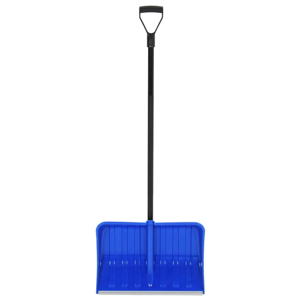 Pá de neve 147 cm metal azul