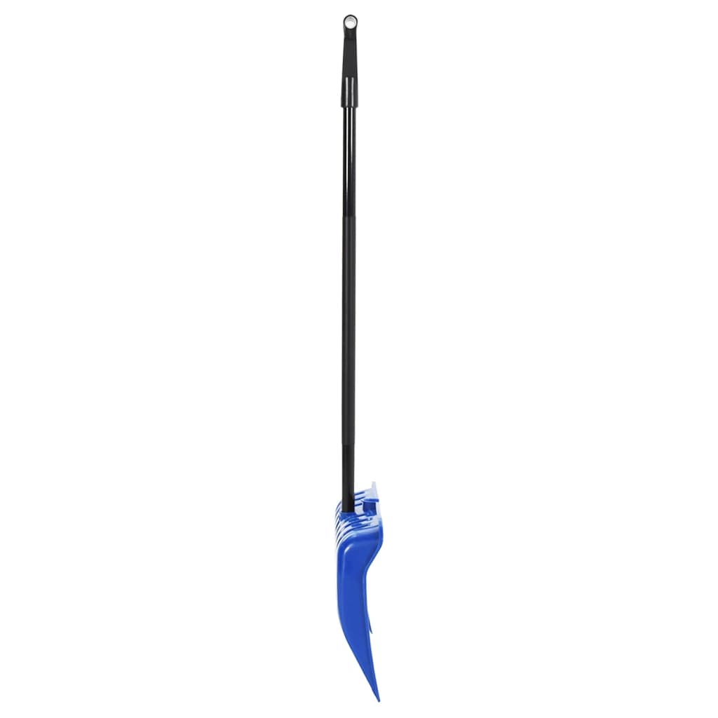 Pá de neve 147 cm metal azul
