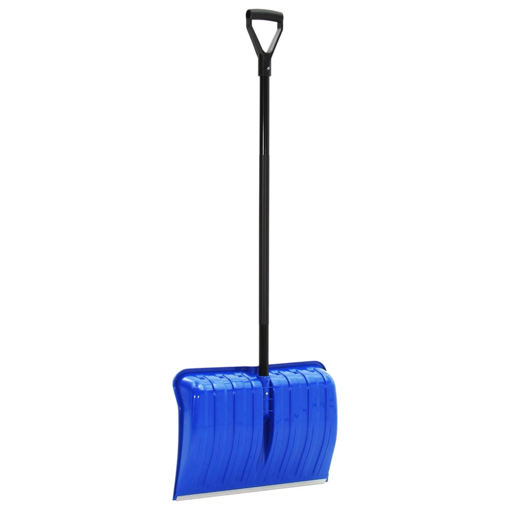 Pá de neve 147 cm metal azul