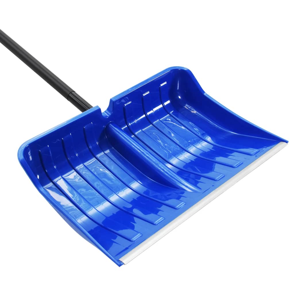 Pá de neve 147 cm metal azul