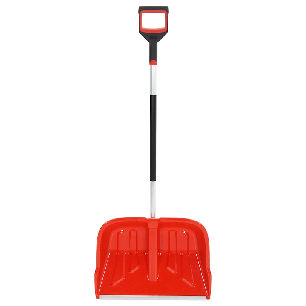 Pá de neve 136 cm alumínio vermelho