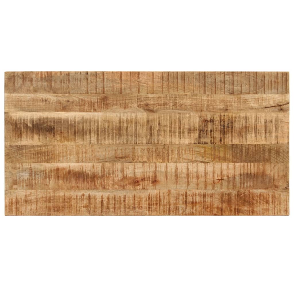 Mesa de jantar 110x55x76 cm madeira de mangueira maciça