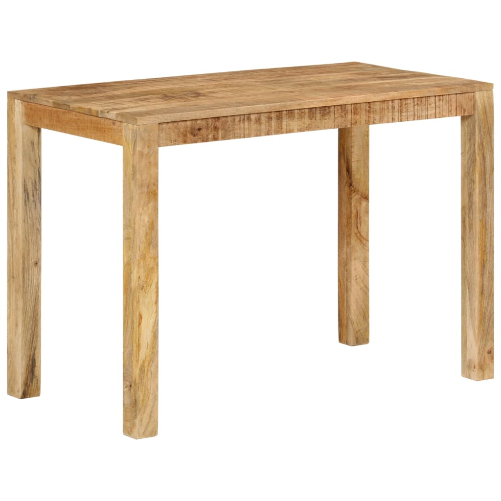 Mesa de jantar 110x55x76 cm madeira de mangueira maciça
