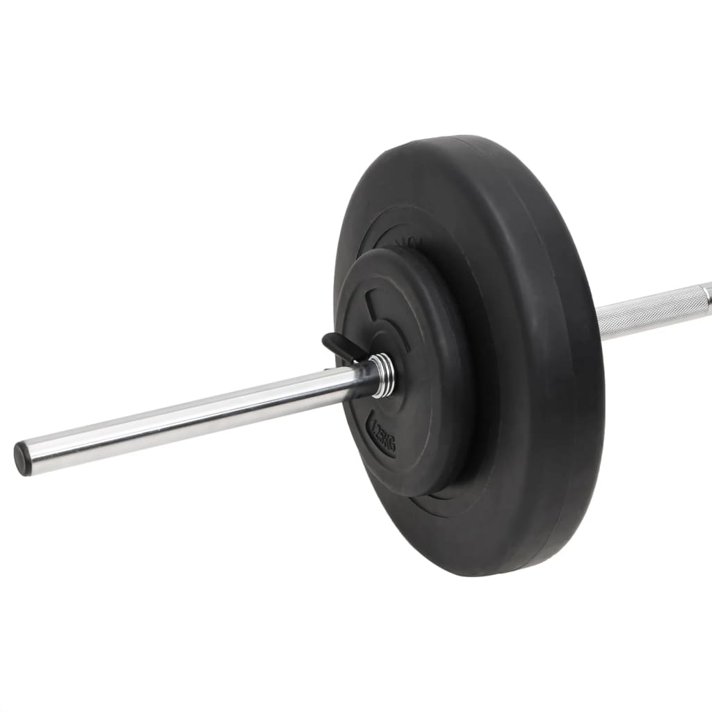 Barras e halteres com discos 60 Kg
