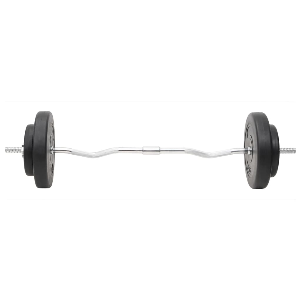 Barras e halteres com discos 60 Kg