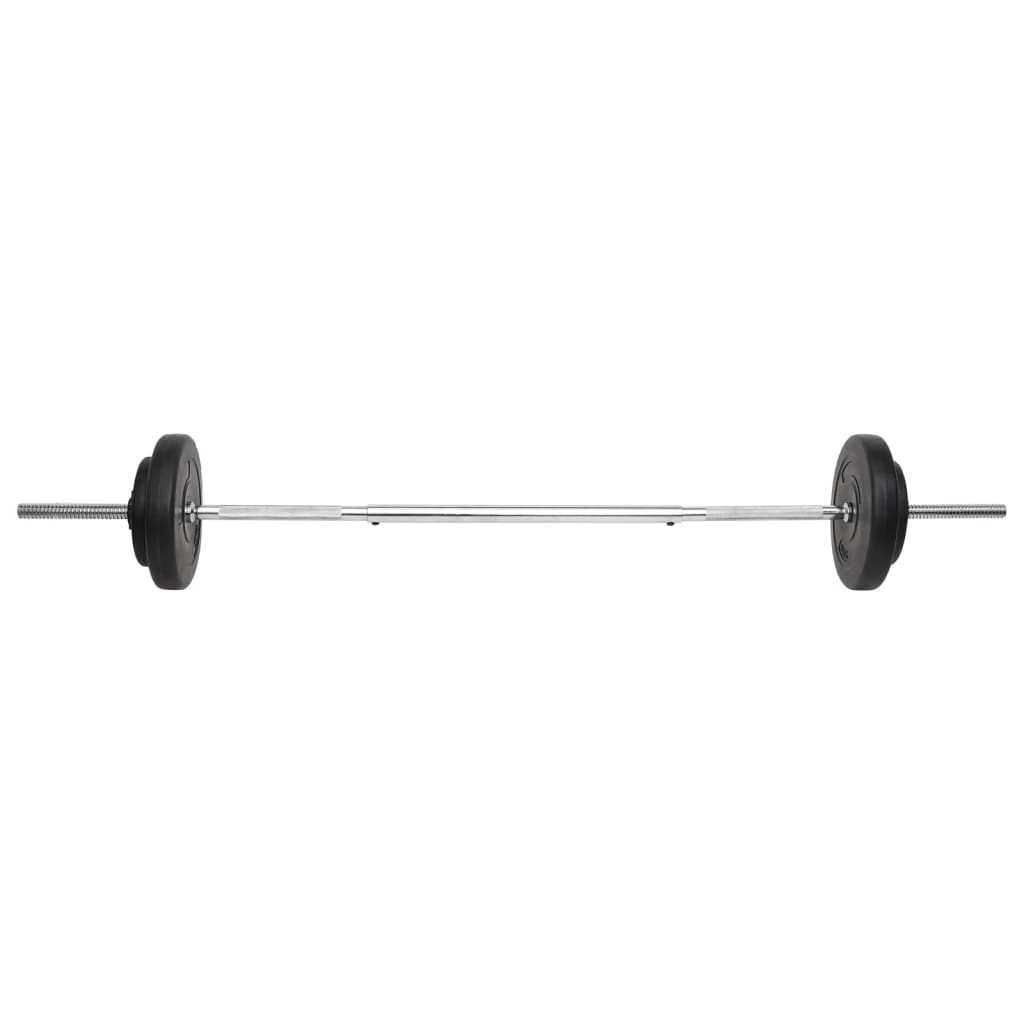 Barras e halteres com discos 60 Kg