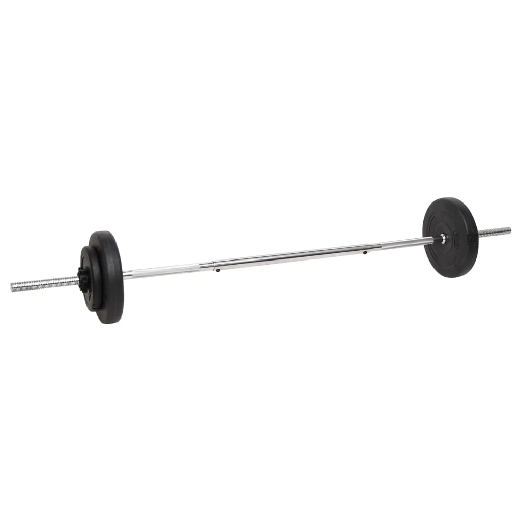 Barras e halteres com discos 60 Kg