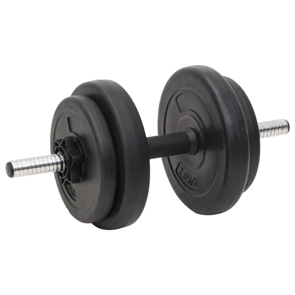 Barras e halteres com discos 60 Kg