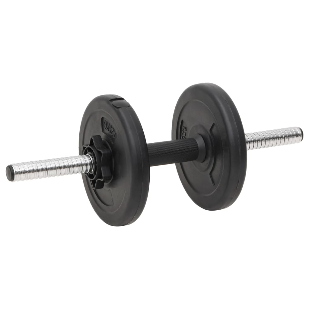 Barras e halteres com discos 60 Kg