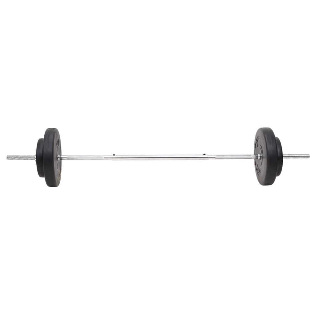 Barras e halteres com discos 60 Kg