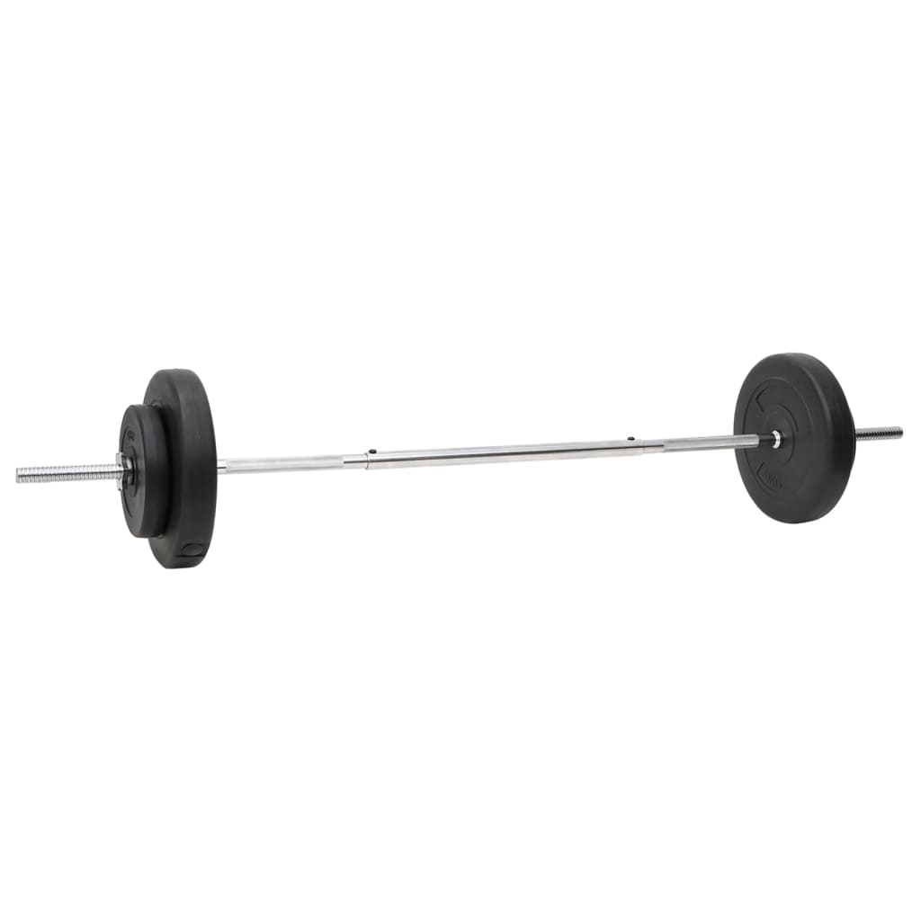 Barras e halteres com discos 60 Kg