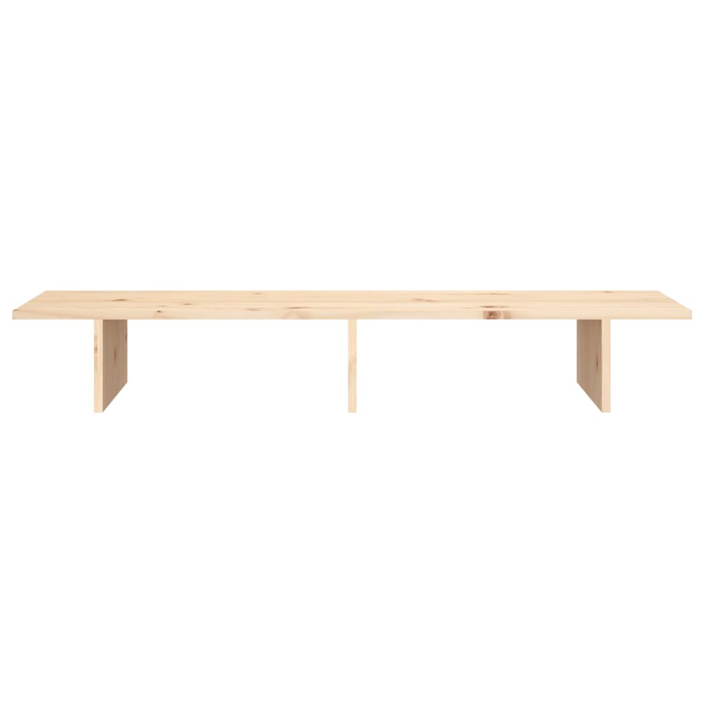 Suporte para monitor 100x27x15 cm madeira de pinho maciça