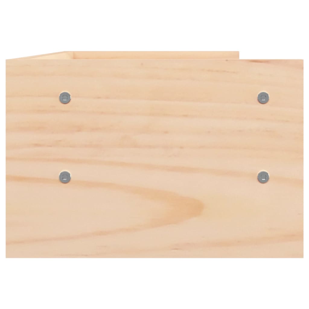Suporte para monitor 50x24x16 cm madeira de pinho maciça