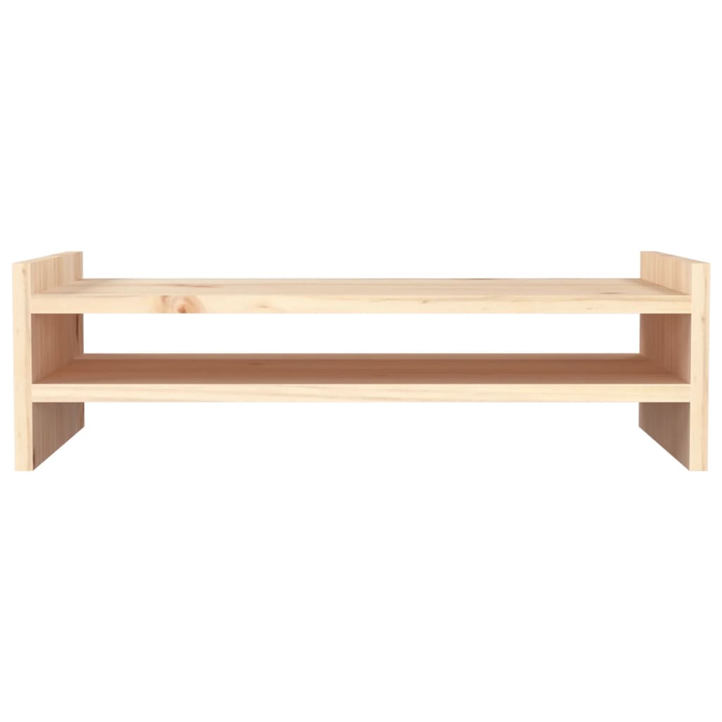 Suporte para monitor 50x27x15 cm madeira de pinho maciça