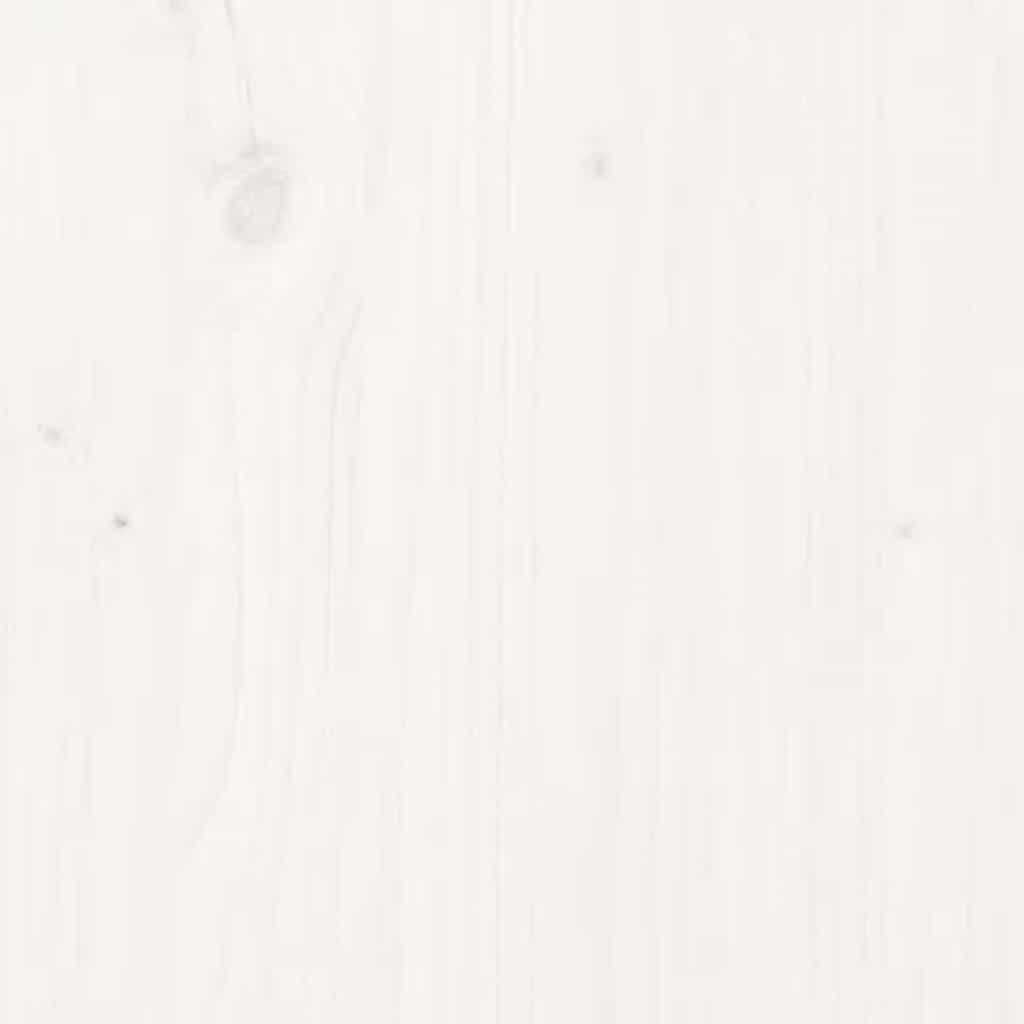 Suporte para monitor 100x27x15 cm pinho maciço branco