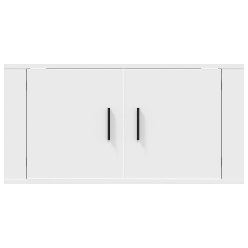 Móvel de TV de parede 80x34,5x40 cm branco