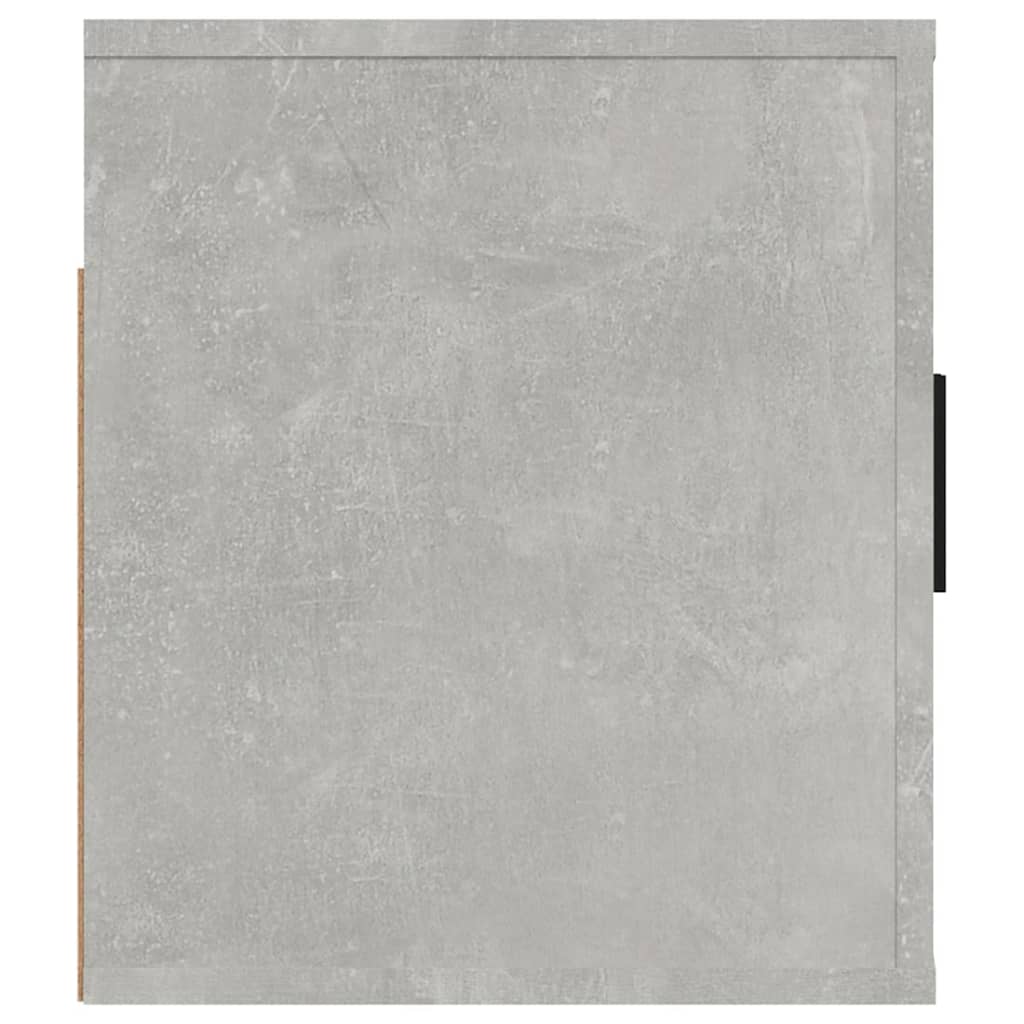 Móvel de TV de parede 100x34,5x40 cm cinzento cimento