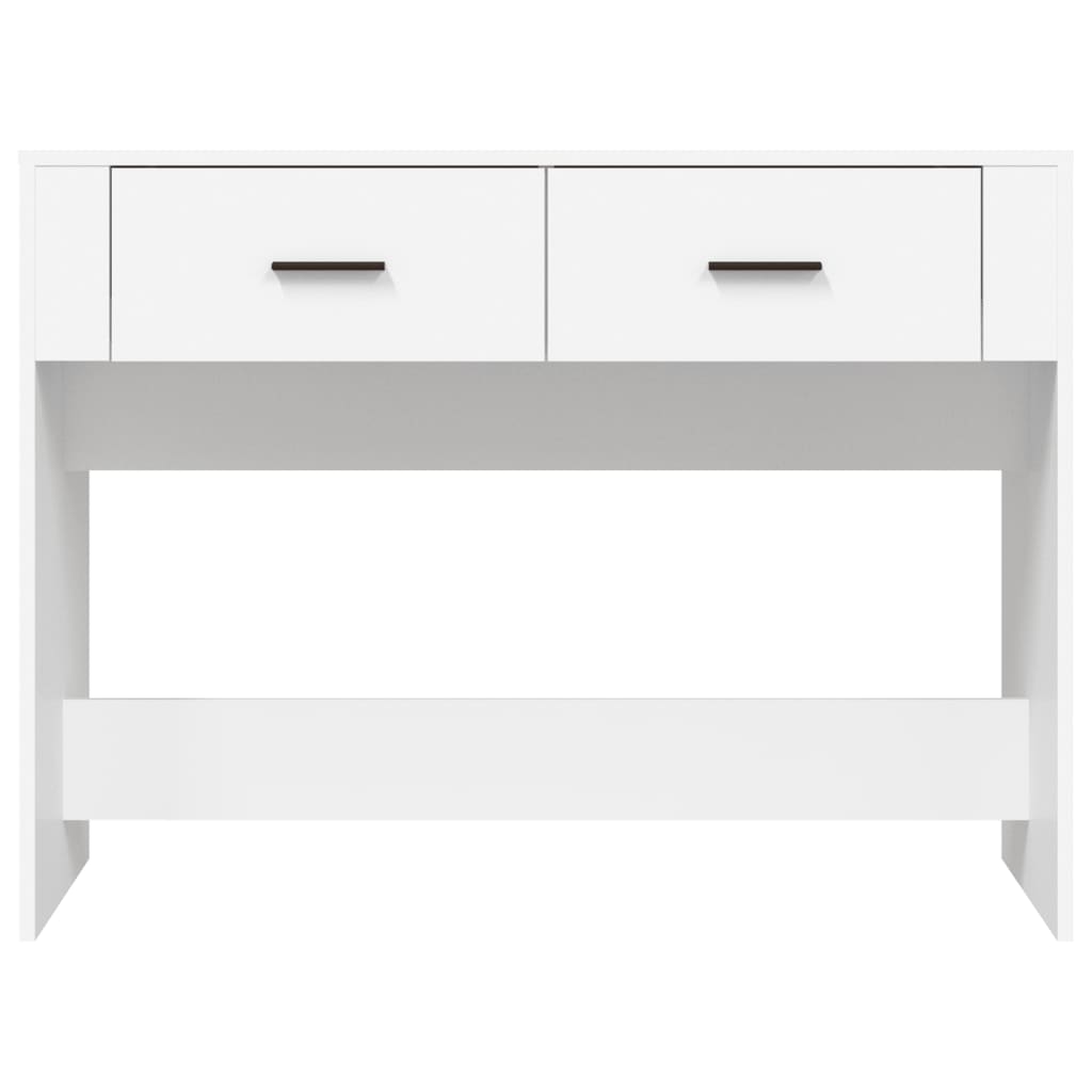 Mesa consola 100x39x75 cm derivados de madeira branco