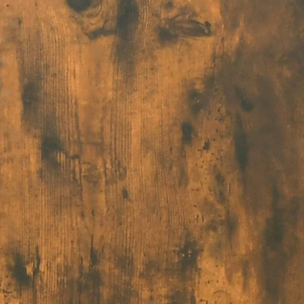 Armário de casa de banho 30x30x95 cm madeira carvalho fumado