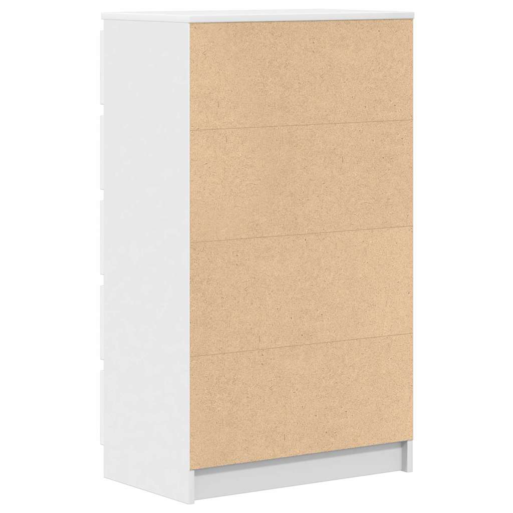 Armário de gavetas 60x36x103 cm derivados de madeira branco