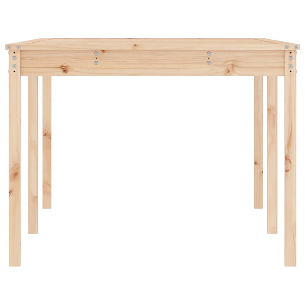 Mesa de jardim 203,5x100x76 cm madeira de pinho maciça