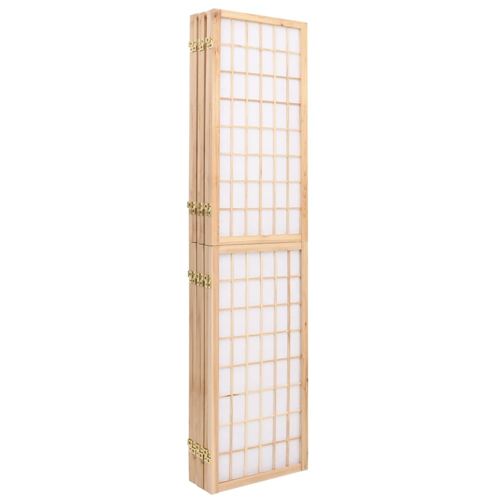 Biombo dobrável com 6 painéis estilo japonês 240x170 cm