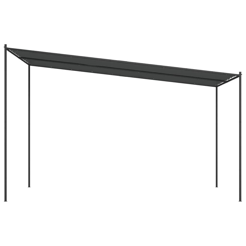 Gazebo -  4x4 m - 180 g/m² - Tecido e Aço Antracite