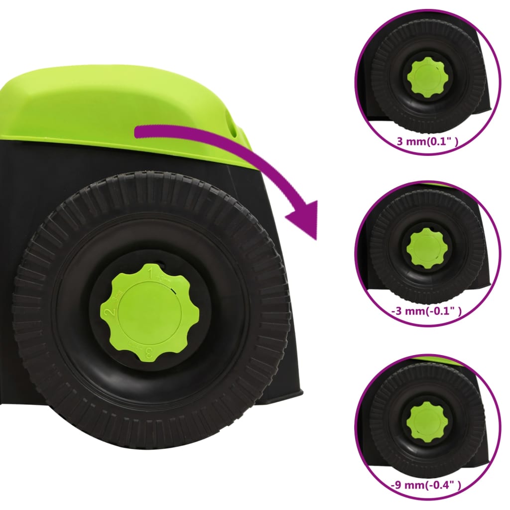 Escarificador de relva 2 em 1 elétrico 1500W